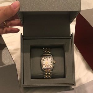 Michele Two Tone Watch